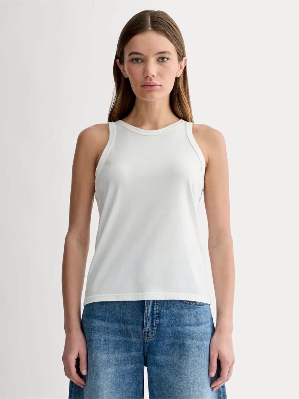 Everlane | The Tank in Essential Cotton - White